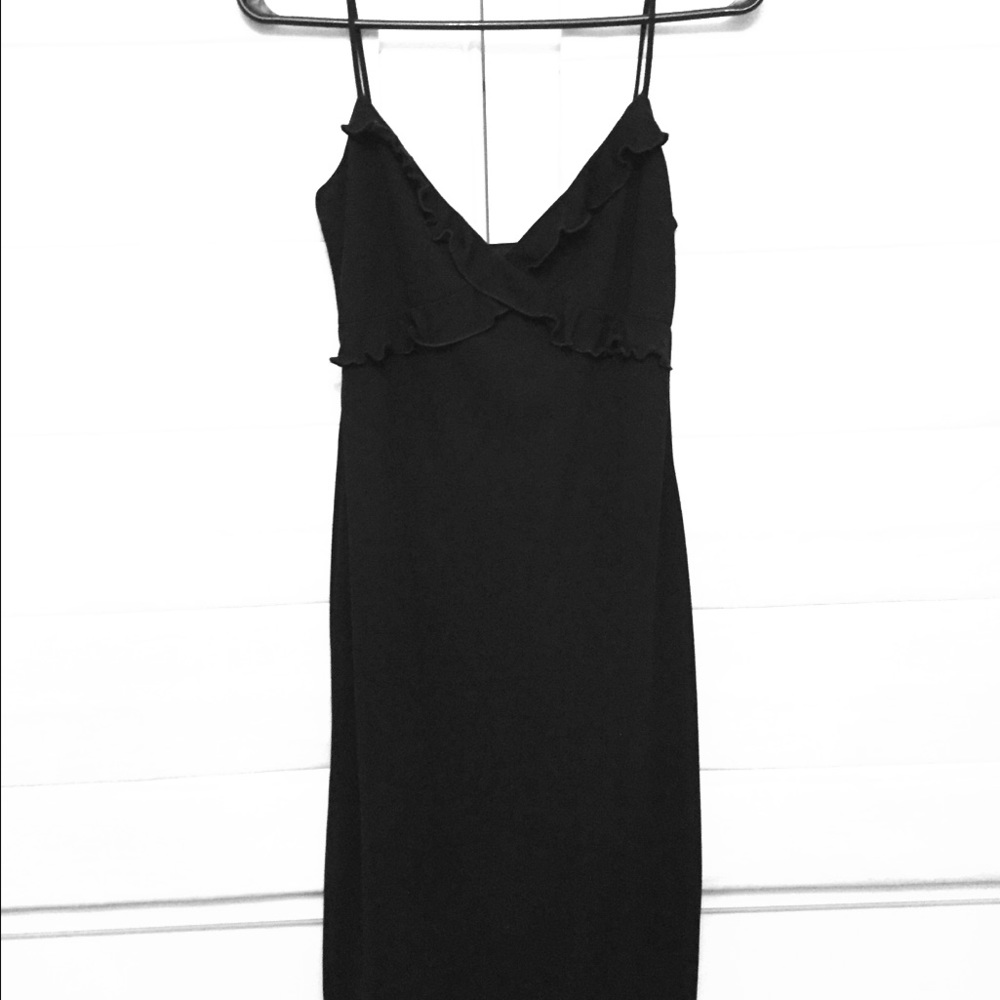 Laundry Ruffle Cocktail Dress